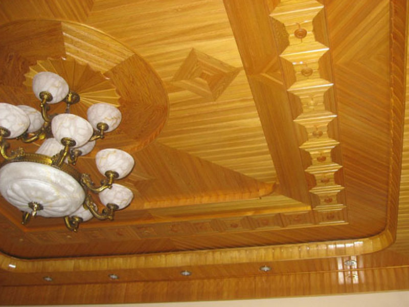 mẫu trần gỗ pơ mu ninh bình