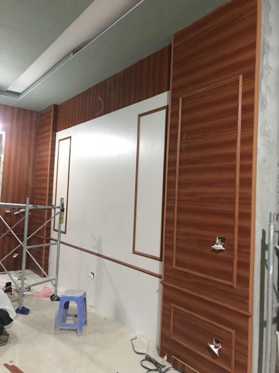 tấm nhựa vân gỗ ninh bình