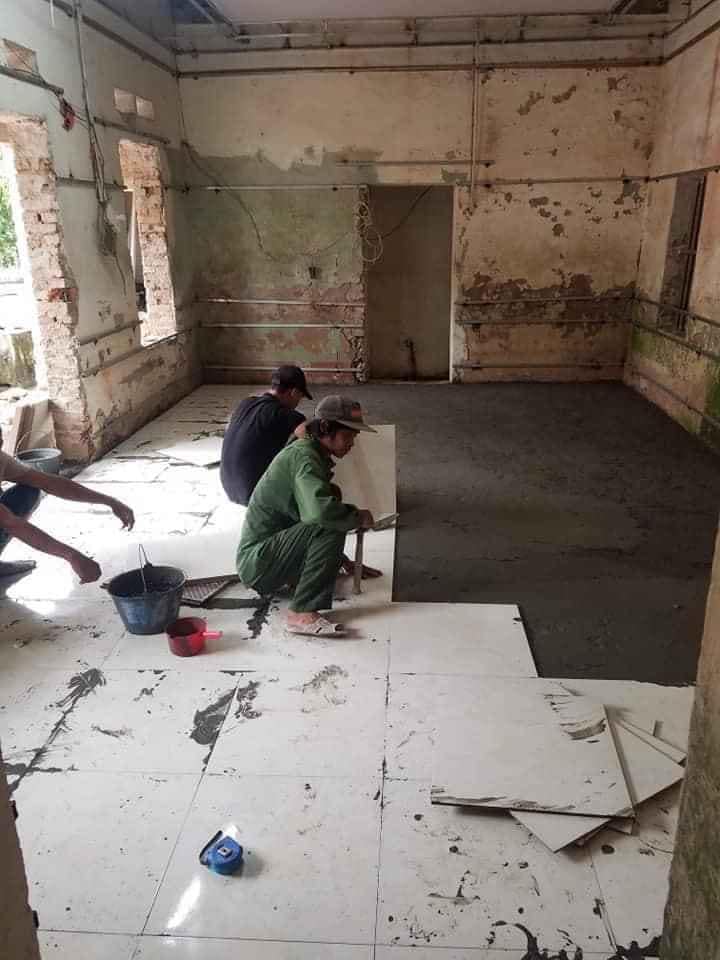 Cải tạo tường bằng tấm nhựa ốp tường Ninh Bình