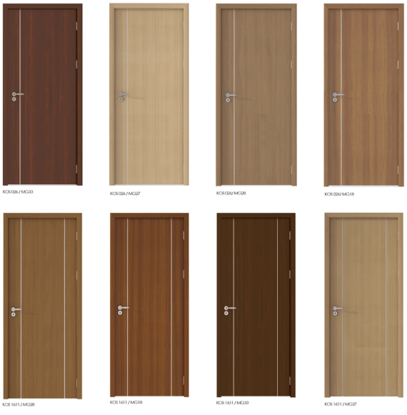 cửa kosdoor đường nhôm 