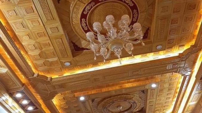 mẫu trần gỗ pơ mu tại thái bình đẹp