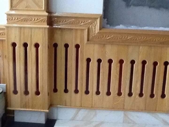 Ốp chân tường gỗ xoan tại Ba Vì 
