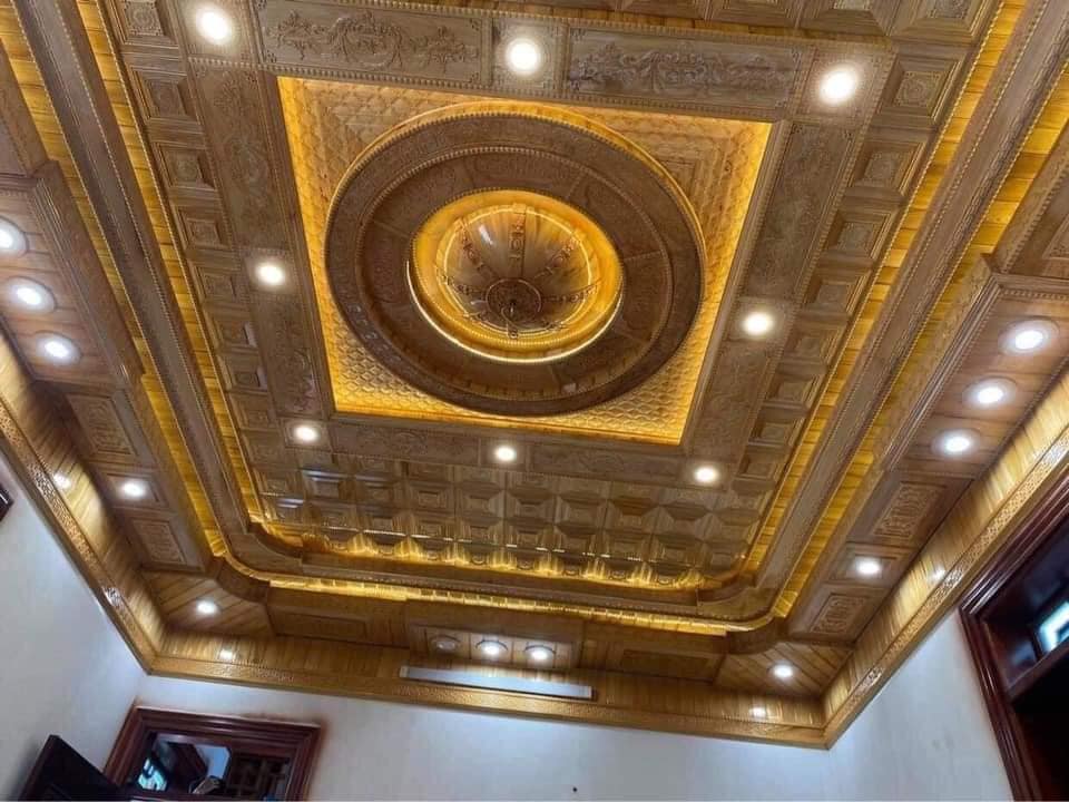 thi công trần gỗ tại Đông Anh Hà Nội 