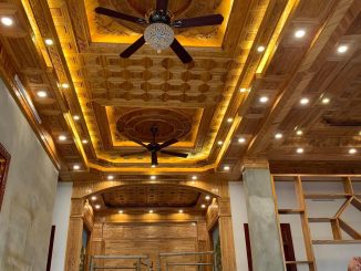 Lắp đặt trần gỗ tại Huế giá rẻ