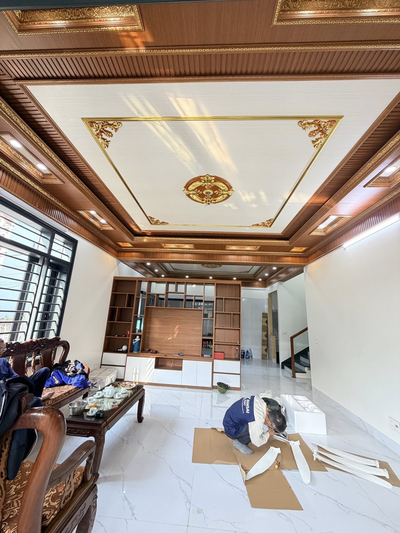 Công trình thi công trần nhựa nano tại Thanh Hóa