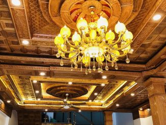 Trần gỗ Pơ mu Ninh Bình