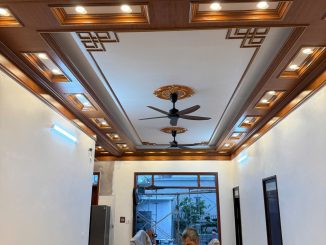 Bàn giao trần nhựa nano nhà chú Tế - Yên Khánh - Ninh Bình