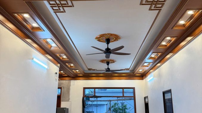 Bàn giao trần nhựa nano nhà chú Tế - Yên Khánh - Ninh Bình