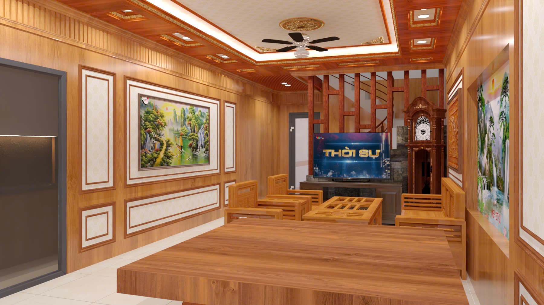 trần nhựa Nano Hòa Bình 