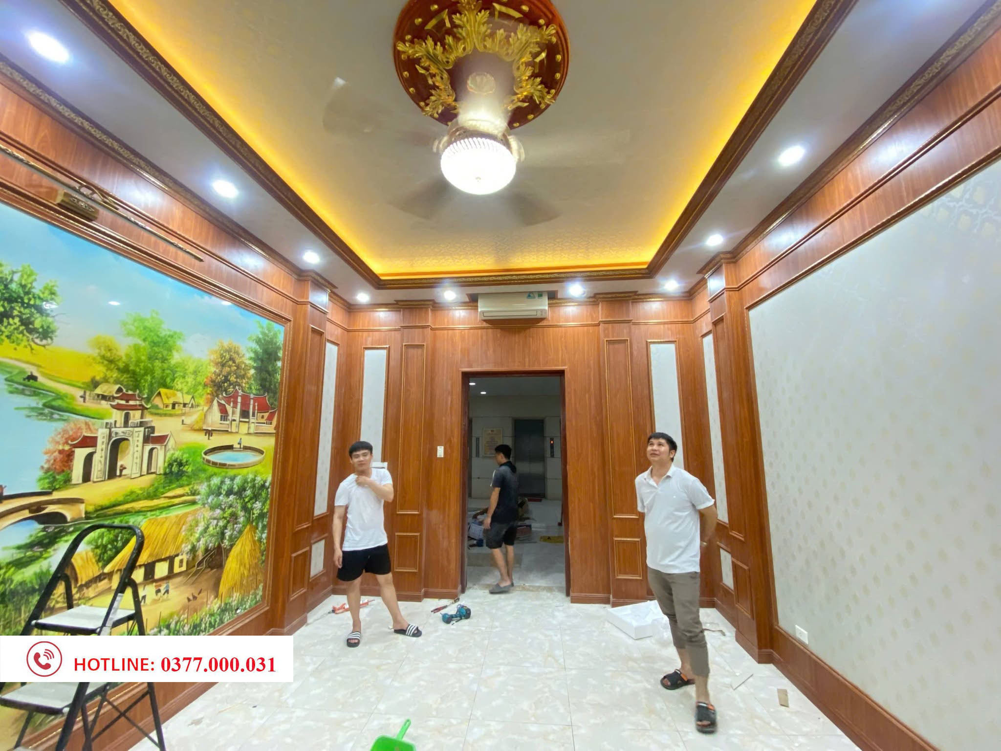 mẫu trần nhựa nano Nam Định đẹp 