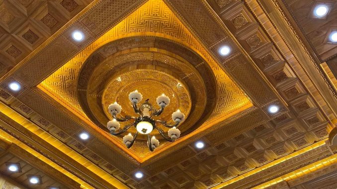 Bàn giao trần gỗ pơ mu tại A Lưới Huế