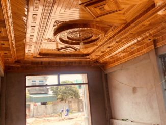 Trần gỗ xoan Ninh Bình