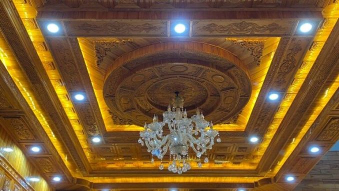 Quy trình lắp đặt trần gỗ tự nhiên