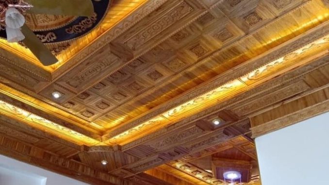 Trần gỗ xoan Hòa Bình giá rẻ