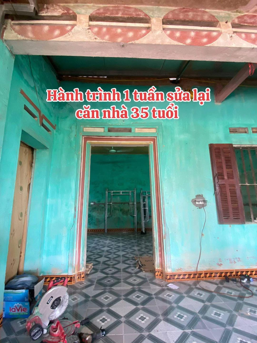 hiện trạng công trình trước khi thi công