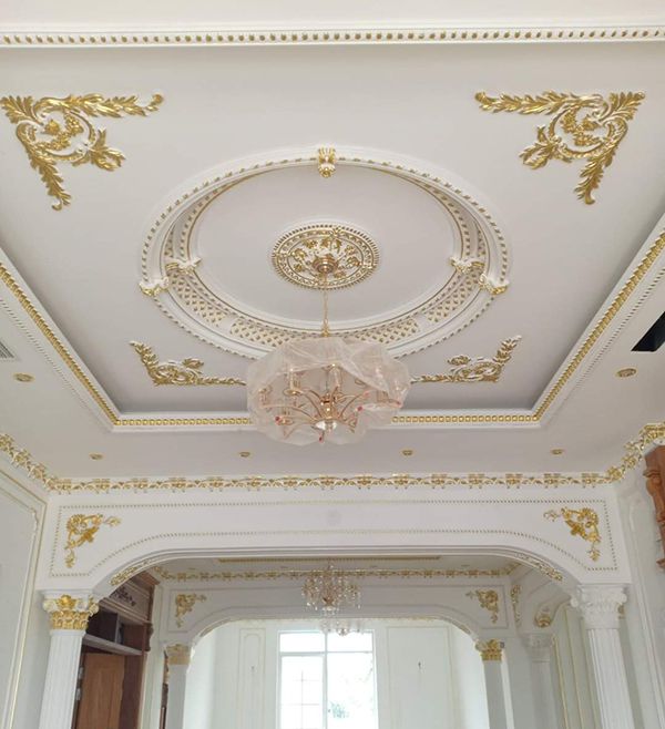 Mẫu trần thạch cao tân cổ điển đẹp