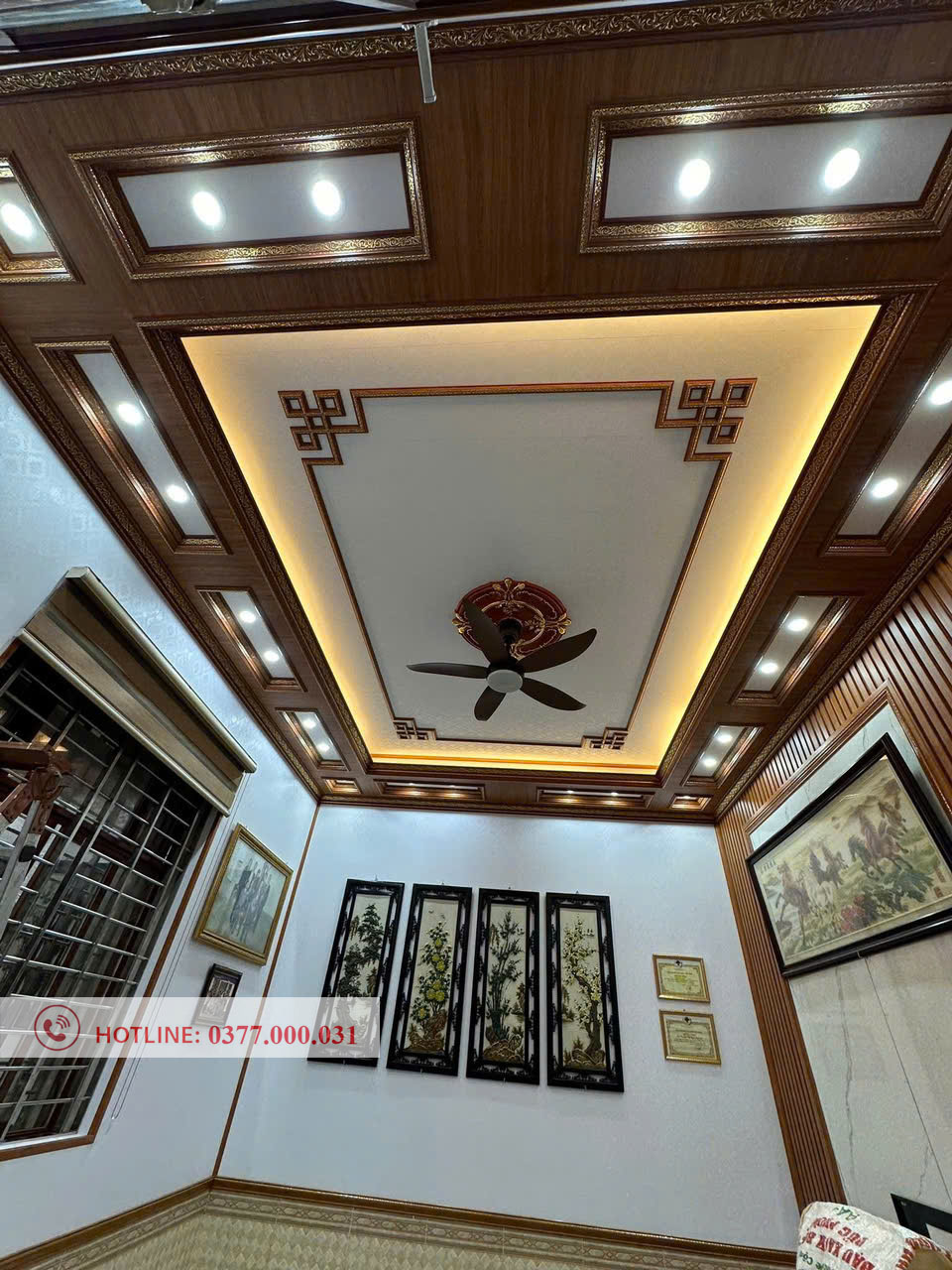 Bàn Giao Công Trình Trần Nhựa Sầm Sơn Thanh Hóa Cho Gia Đình Anh Quân