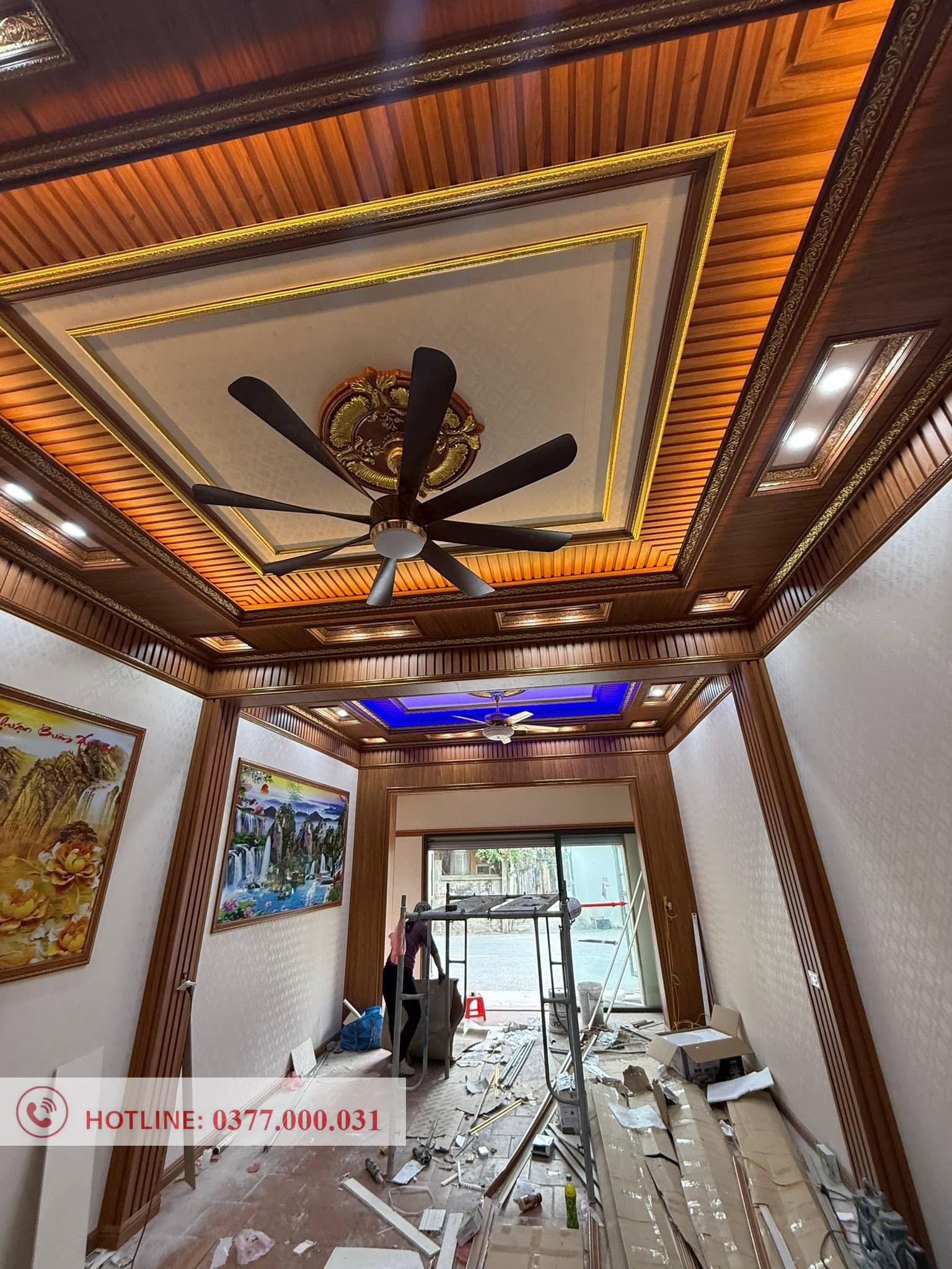 Bàn Giao Trần Nhựa Nano Nhà Anh Hùng Tại Ninh Bình 