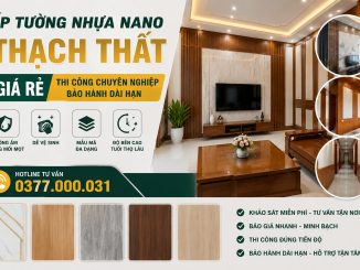 Ốp tường nhựa nano Thạch Thất giá rẻ