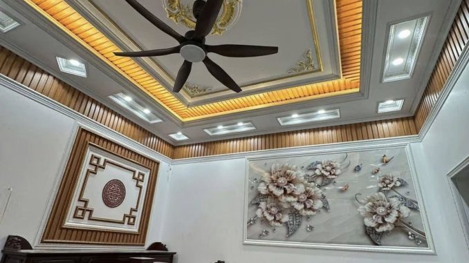 Trần nhựa nano màu trắng