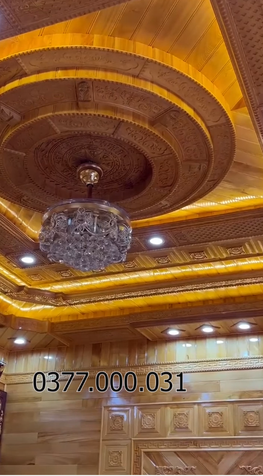 Thi Công Trần Gỗ Pơ Mu Tại Hải Dương